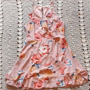 Miami Floral Pink Dress